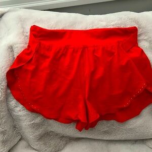 Lululemon Fast and Free Reflective High Rise Classic Fit Running Shorts